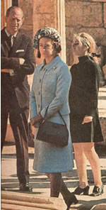 Queen Elizabeth, Prince Philip, Engin Kadaster in Ephesus